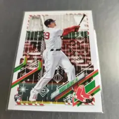 MLB 2021 トップス ホリデー　ボビー・ダルベック　ルーキー　ボストン