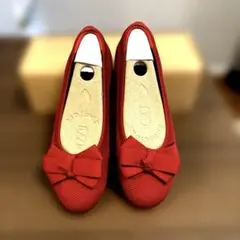 VIVAIA リボン付き　フラットパンプス
