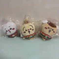 ちいかわ、うさぎ、くりまんんじゅう３点セット。新品、未開封