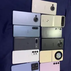 スマートフォンモックアップ AQUOS SONY GALAXY Googleなど