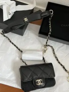 シャネル ベルトバッグ リボン マトラッセ 新品
