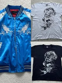 星姫 スカジャン 銀鷹龍 Lサイズ 万丈龍我 Amazon | [星姫] スカジャン 銀鷹龍 (仮面ライダービルド 万丈龍