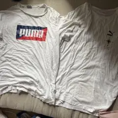 PUMA ホワイト Tシャツ 2枚セット