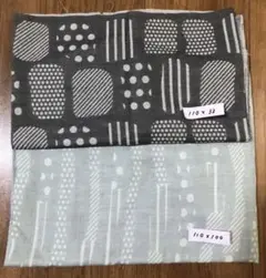 播州織☆ガーゼ ジャガード織 生地 ハンドメイド 検）check&stripe
