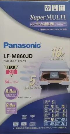 Panasonic LF-M860JD DVDドライブ
