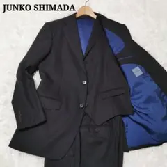 美品 ジュンコシマダ スリーピース ベスト スーパー110’s ブラック M