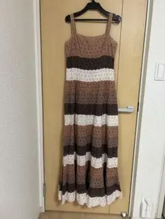 【最終値下げ】vintage ロングワンピース