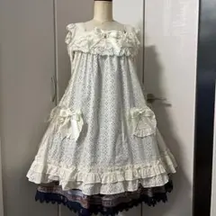 覚めない夢をみるためのRe・ci・peオーバーレースエプロンドレス ロリータ