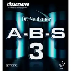 黒　卓球　アンチ　ラバー　Dr.ノイバウア　ABS　A-B-S 3 Y1