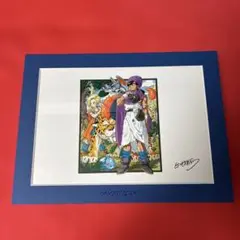 ドラゴンクエスト 4,5,6 複製原画 集英社 Vジャンプ 鳥山明 ドラクエ ロト三部作】Vジャンプの応募者全員大サービスのサイン入り