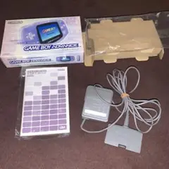 ゲームボーイアドバンス 本体 GBA ミルキーブルー 美品