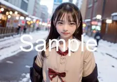 A4サイズアートポスター 1点もの 美女ポスター最高品質 B-H-51