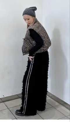 未使用品 ✨w closet ラインジャガードパンツ