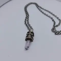 アメジストペンダント シルバーネックレス