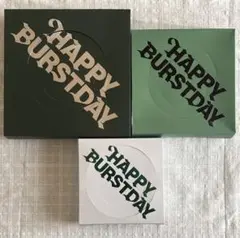 SEVENTEEN HAPPY BURSTDAY アルバム 3形態 セット
