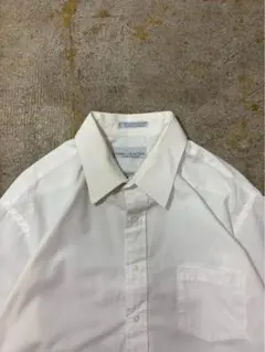 90s VAN HEUSEN 白半袖シャツ ヴィンテージ 古着