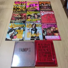 Vamps 月刊マガジン セット＆おまけ ライヴブック 2008年＋2009年