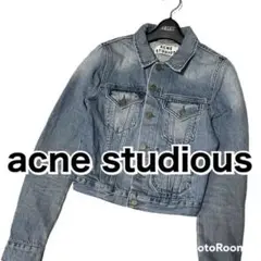 Acne Studious アクネ デニムジャケット デニムジャケット 34