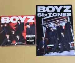 SixTONES BOYZ 未開封 通常盤 初回仕様