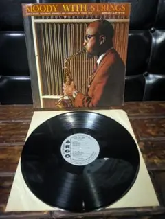 レコード　US盤　MOODY WITH STRINGS JAMES MOODY