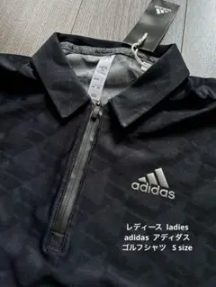 新品 レディース adidasアディダス ゴルフシャツ ストレッチ生地 S
