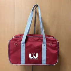 新品未使用 赤 ワッぺ 旧型 ワールドペガサス スクバ ワールドペガサス スクバ スクールバッグ ワッペ WORLD PEGASUS