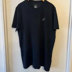 asics メッシュ Tシャツ L ブラック