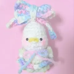 ドレス ひよこあみぐるみ