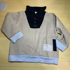 La Chiave トレーナー 95サイズ ベージュ・黒