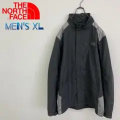 美品ノースフェイス ナイロンジャケット Dryvent ダークグレー メンズXL