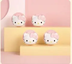 ハローキティミニフックピンク４個セット