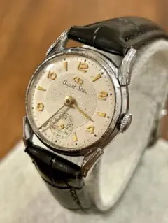 Orient オリエントスター アンティーク スモセコ 手巻き 腕時計 稼働品
