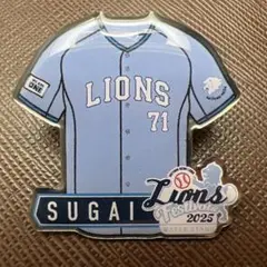 ライオンズフェスティバル　ピンバッジ　菅井信也　71