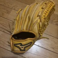 Mizuno Glory Step 野球グローブ イエロー