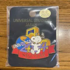 USJ スヌーピー 2004年 新年ピンバッジ
