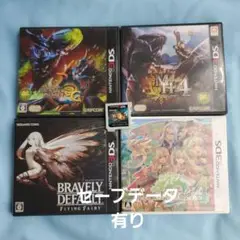 モンスターハンターG・4、ブレイブリーデフォルト、ルーンファクトリー5セット