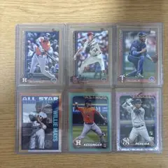 topps MLB シリアルカード　6枚セット