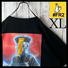 【激レア】FR2 キョンシー Tシャツ 頭狂色情兎 黒 ブラック 赤 XL 黄色