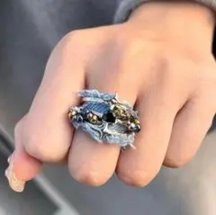 Y2K DiverCity material 端切 ring ユニセックス