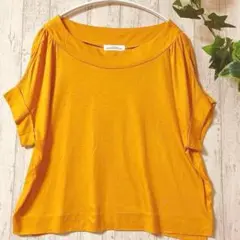 美品✨グリーンレーベル リラクシング イエロートップス