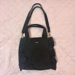 JOUET 2way フリルトートバッグ