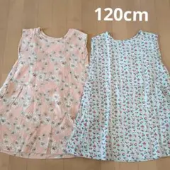 UNIQLO　ポール&ジョー　花柄ノースリーブ　ワンピース　2枚セット　お揃い