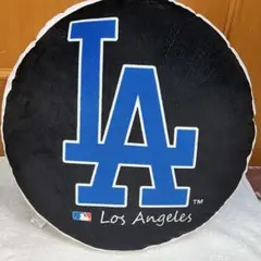 【新品未使用】Los Angeles Dodgers ドジャース 円形クッション