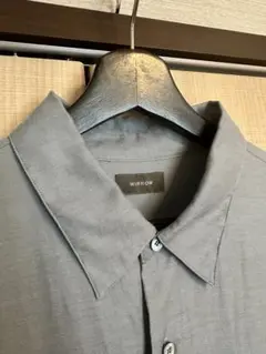 【WIRROW】CUPRO COTTON HALF SLEEVE SHIRT