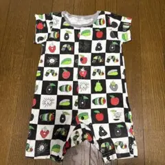 BREEZE はらぺこあおむし ロンパース 80cm