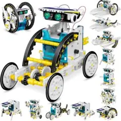プログラミング おもちゃ 13-in-1 ソーラーロボットキット