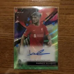 22-23 Topps Merlin ELLIOTT エリオット 直筆サイン ハーヴェイ・エリオット 直筆サインカード 2025 Topps リ