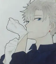 手描きイラスト アナログ オリジナル