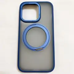 iphone 14 pro ケース magsafeワイヤレス マット ブルー