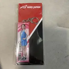 志田千春　キーホルダー　バドミントン
